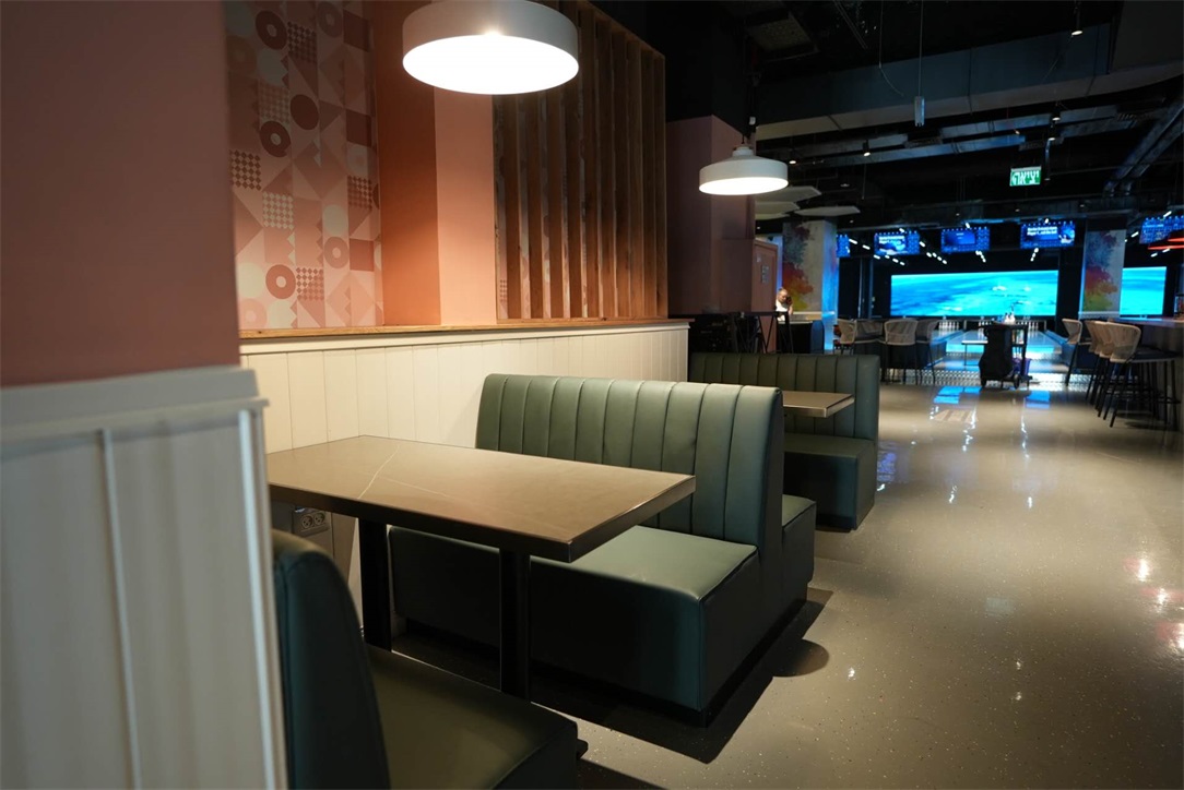 City Bowling PT LTD restaurant custom sofa tables and chairs