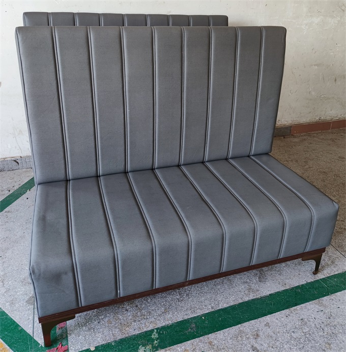 modern gray booth for restaurants