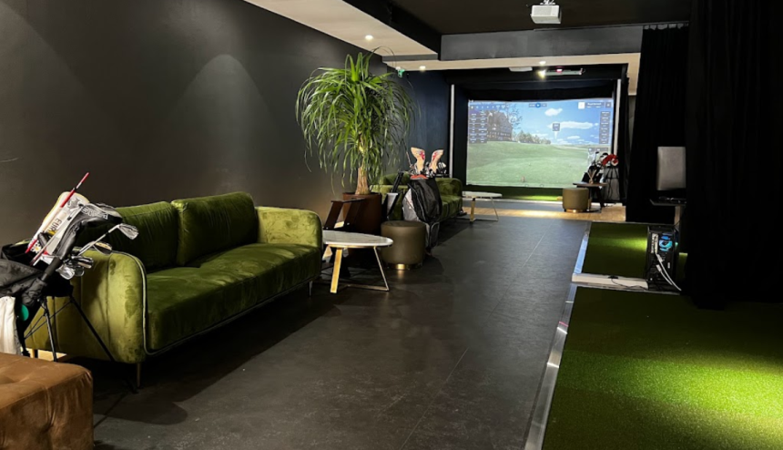 Golf Club Customized Booth Sofa