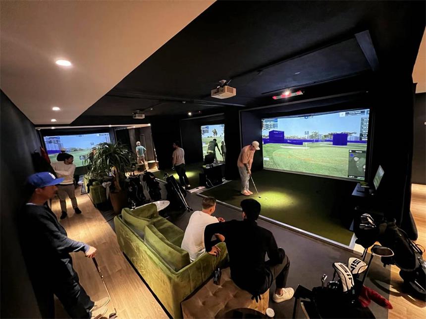 Golf Club Customized Booth Sofa