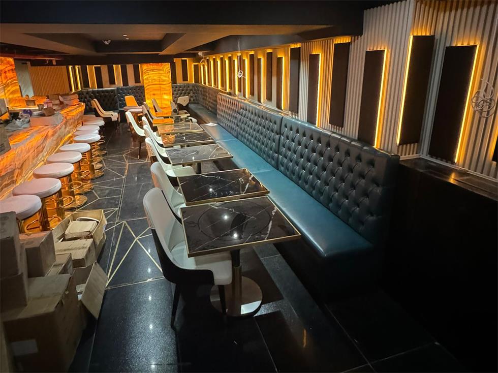 Hotel Booth Sofas for New York Life Hotel