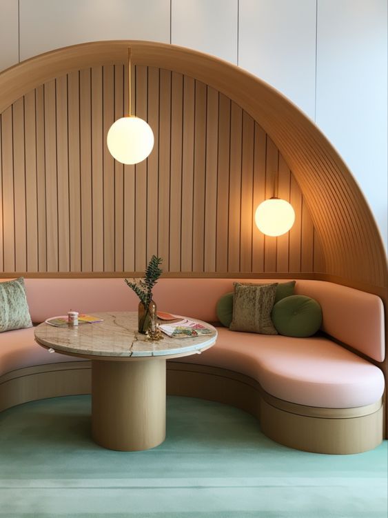 Small Restaurants Booth Seating 