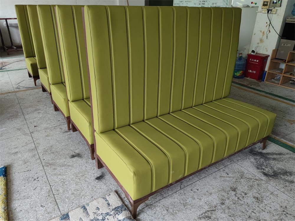 Modern Western Restaurant Booth Sofa