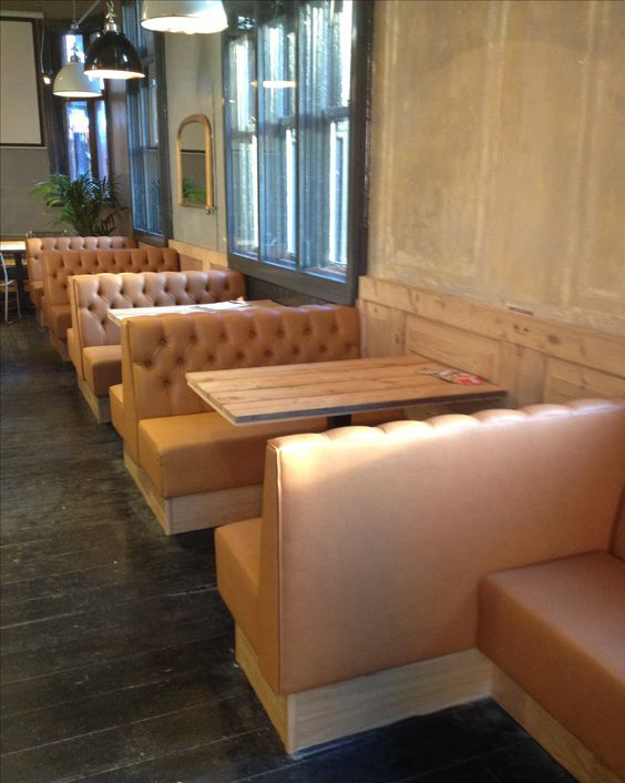 affordable commercial booth seating for new restaurants