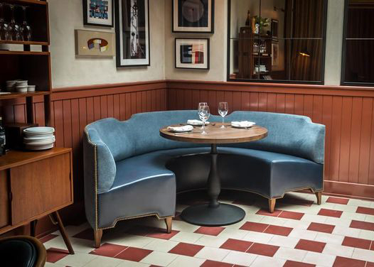 Restaurant Indented Seat Booths