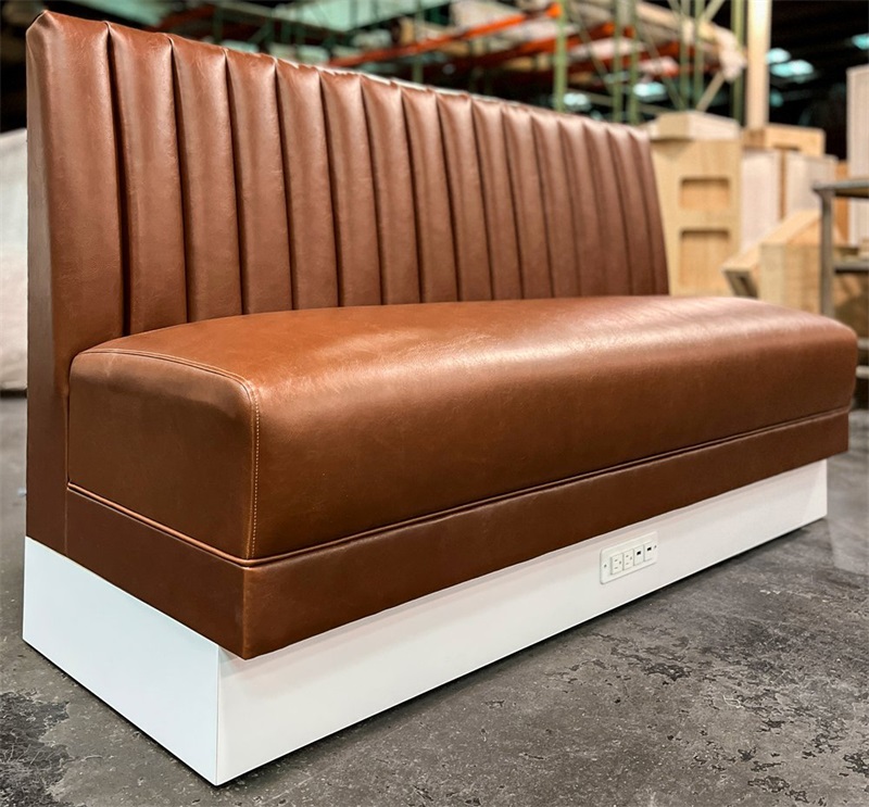Premium Vinyl Booth Seating for Cafés & Restaurants | Durable, Comfortable, and Stylish