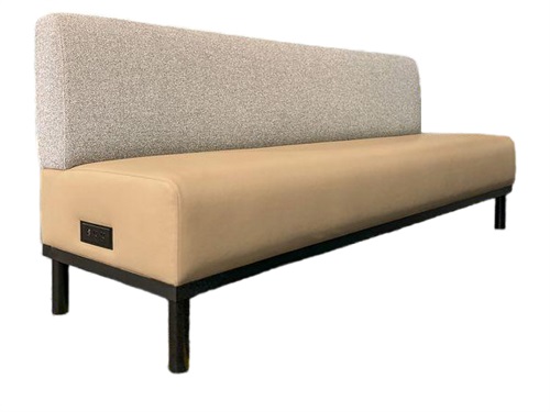 Booth Seating with USB Ports - Modern Design, Perfect for Commercial Spaces