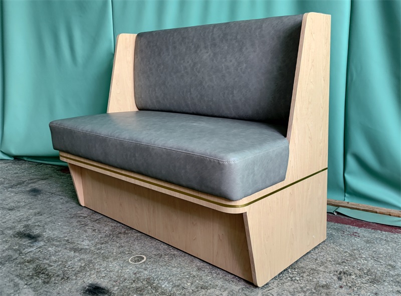 High-end hot pot restaurant booth sofa