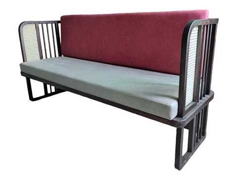 Modern Hot Pot Restaurant Solid Wood Booth Sofa – Comfortable and Stylish Seating