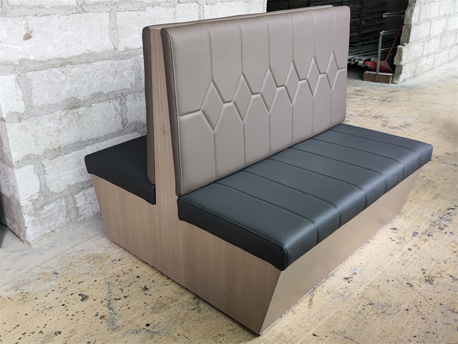 Double-Sided Booth Sofa for Hot Pot Restaurants | Customizable Seating
