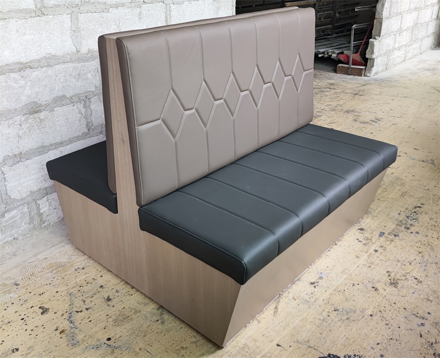 Double-Sided Booth Sofa for Hot Pot Restaurants - Stylish and Durable