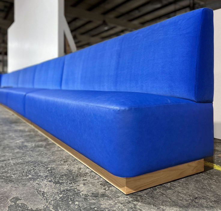 water-resistant restaurant booth