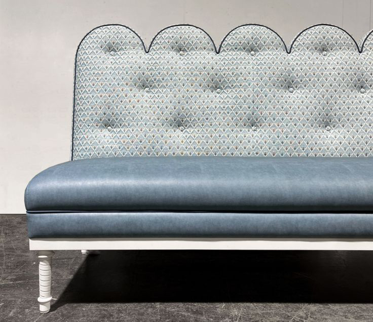 Sofa seat cushions are made of high quality PU leather