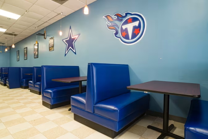 restaurant sofa seating