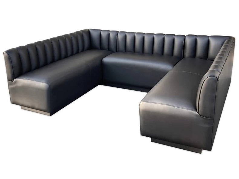 U-Shaped Corner Booths