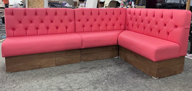  L-Shaped Bar Bench Seating