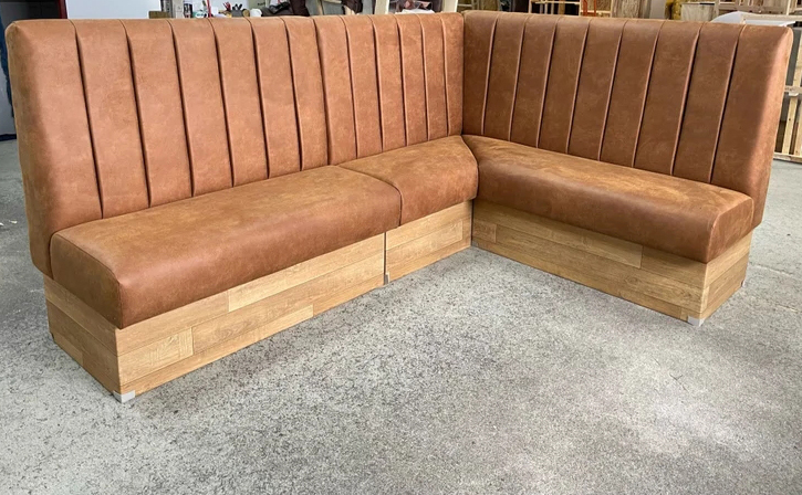L Shaped Bench Dining for Bars