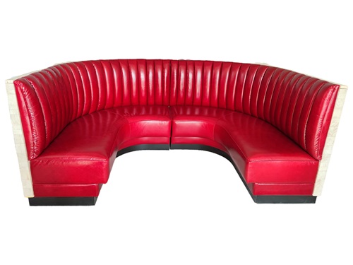 U-Shaped Dining Booths