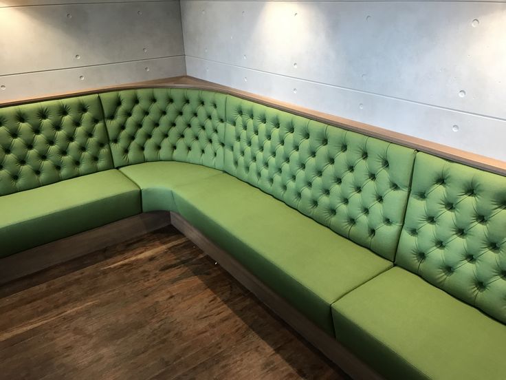 leather booth seating