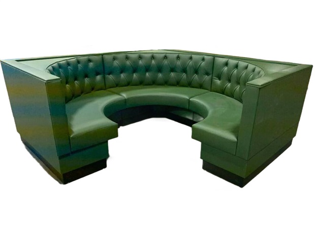 round restaurant booths