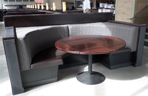  round booth dining table