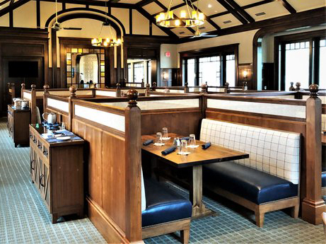 Commercial Restaurant Double Booth Sofa | Waterproof and Durable Leather Upholstered Booth Seating