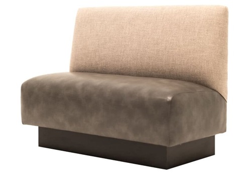 Modern Minimalist Coffee Shop Banquette Booth Seating
