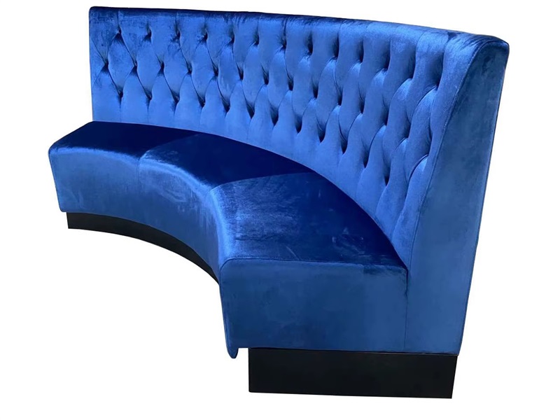 upholstered booth seating