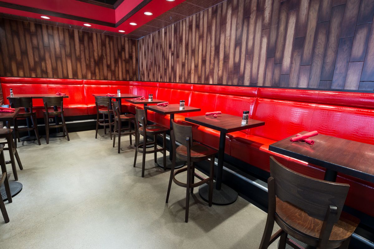 booth corner seating