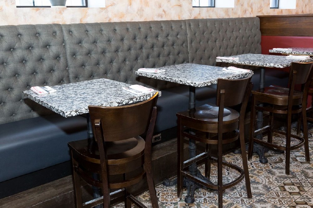 cafe booth seating