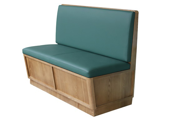 Modern Wooden Restaurant Booth Seating – Comfort & Durability for Upscale Dining