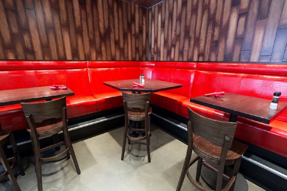 restaurant bench seating ideas