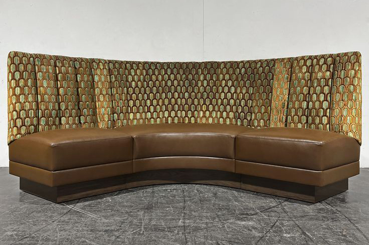 corner booth seating