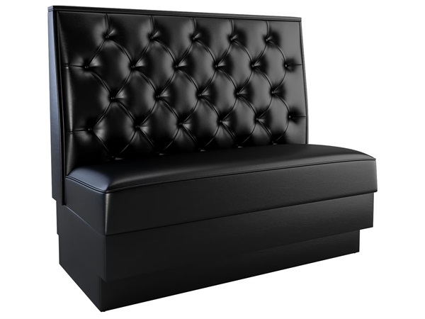 Leather nightclub booths