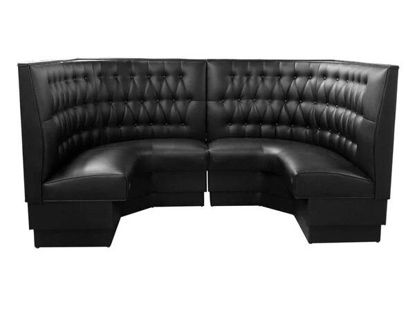 Leather nightclub booths