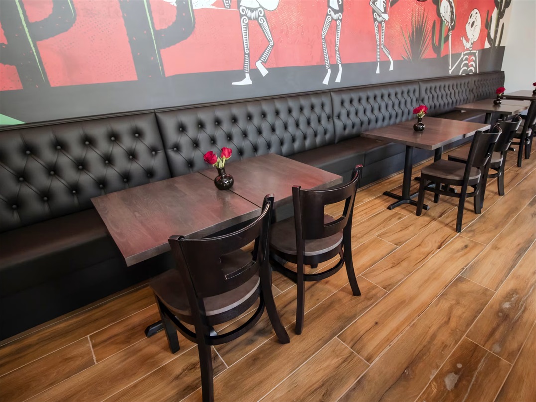 comfortable restaurant seating options