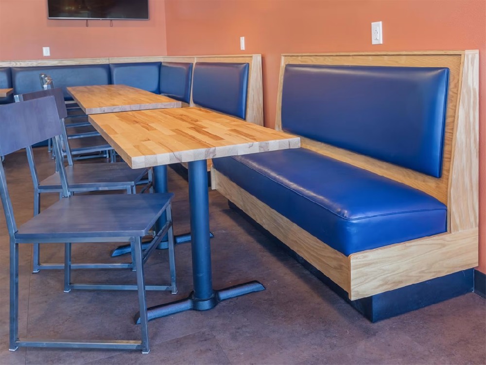 Upholstered Restaurant Booths