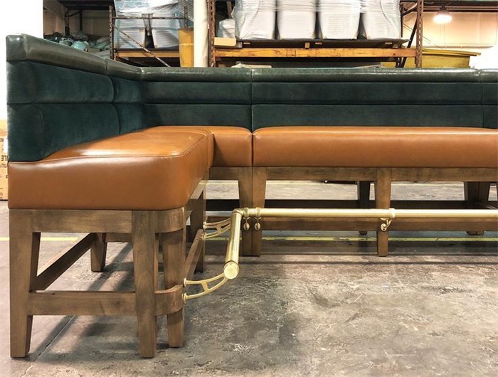 Leather Banquette Seating for Bars