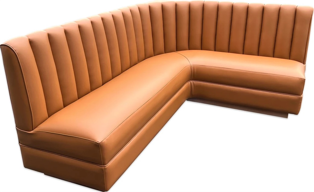 Custom L shaped dining bench