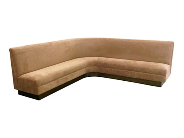Custom L-shaped bench seating