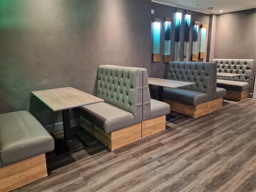 Wall Bench seating for restaurants