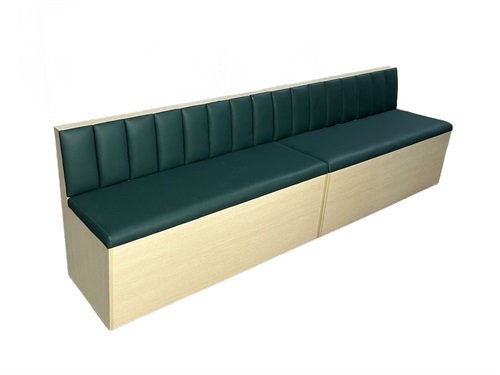Modern Cafe Booth Seating – Comfortable Commercial Sofa for Restaurants & Lounges