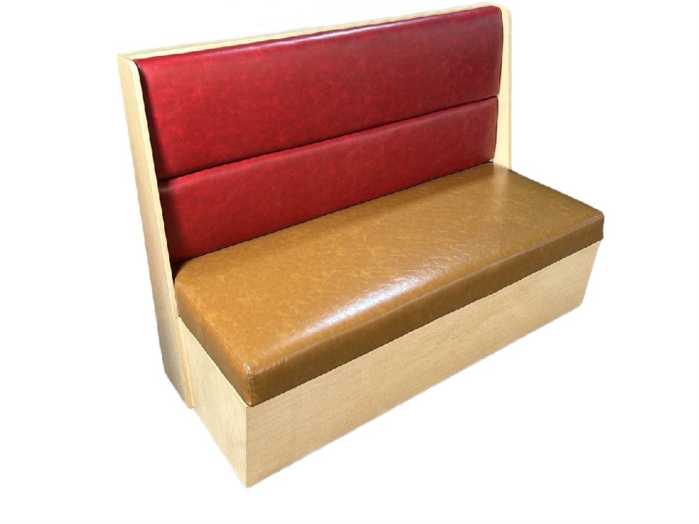 Coffee Shop Booth Seating | Stylish Faux Leather Chairs for Small Cafes