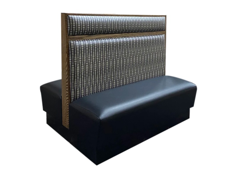 Commercial Double-Sided Upholstered Booth – Stylish & Comfortable Restaurant Seating